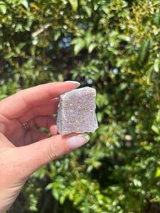 Aura Amethyst Druze Piece B