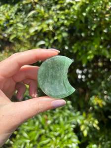 Green Aventurine Mini Moon Dish E