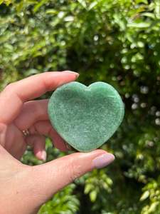 Green Aventurine Mini Heart Dish B