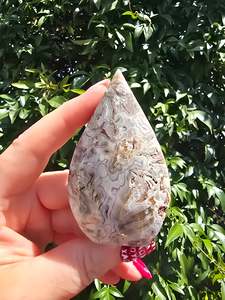 Flat Bases Freeforms: Crazy Lace Agate Flame C