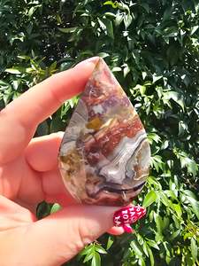 Crazy Lace Agate Flame B