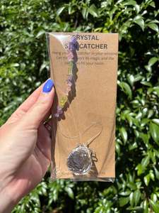 Amethyst, Strawberry Quartz & Peridot | Sphere Sun Catcher