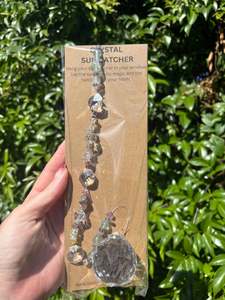 Points Spheres: Rainbow Fluorite | Large Sphere Sun Catcher