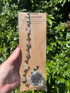 Peridot & Garnet | Large Sphere Sun Catcher