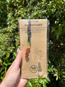 Points Spheres: Chakra x7 Crystals | Point Sun Catcher
