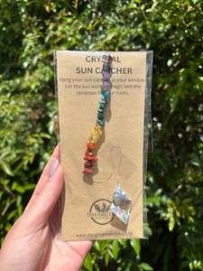 Tear Drops Diamonds: Chakra x7 Crystals | Diamond Sun Catcher