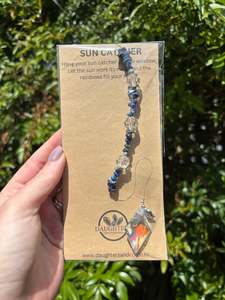 Tear Drops Diamonds: Lapis Lazuli | Diamond Sun Catcher