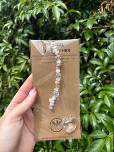 Pink Opal | Heart Sun Catcher