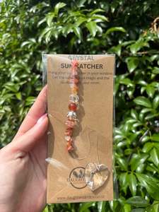 Carnelian | Heart Sun Catcher B