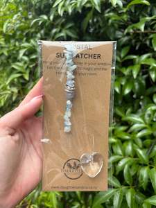 Aquamarine | Heart Sun Catcher B