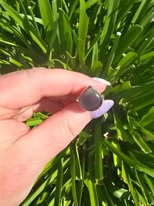 Silver Sheen Obsidian | Polished Sterling Silver Ring B