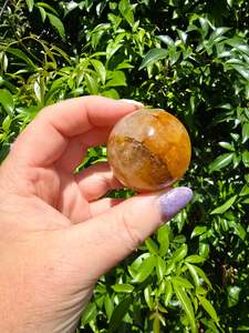 Spheres: Golden Healer Quartz Sphere B