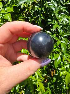 Spheres: Shungite Polished Sphere Medium