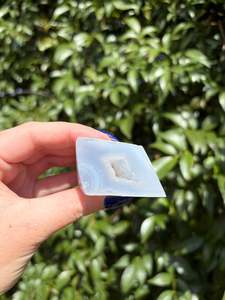 Geode Caves: Blue Lace Agate Piece C