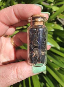 Chip Bottles: Smoky Quartz Chip Bottle
