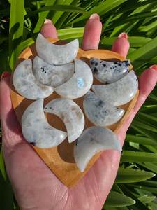 Stars Moons: Rainbow Moonstone Small Moon