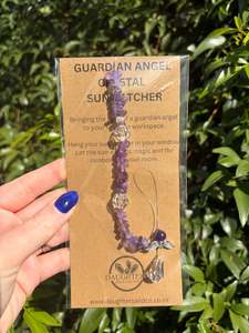 New Arrivals: Amethyst | Guardian Angel Sun Catcher