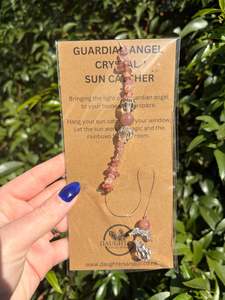 New Arrivals: Strawberry Quartz | Guardian Angel Sun Catcher