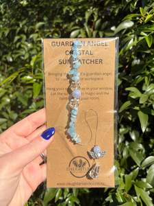 New Arrivals: Aquamarine | Guardian Angel Sun Catcher B