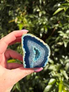 Blue Agate Geode B