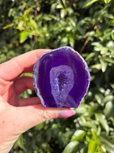 Purple Agate Geode B