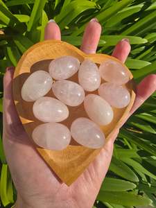 Rose Quartz Mini Egg