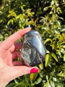 Crystals: Hematite Tumbled Stone Large A