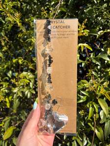 New Arrivals: Black Obsidian | Large Heart Sun Catcher