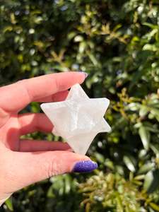 Selenite Merkaba Small