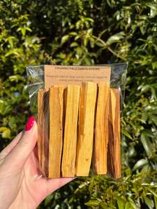 Sage Smudge Sticks: Organic Palo Santo Sticks x10
