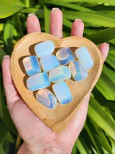 Opalite Tumbled Stones 10 Pack Valued at $30