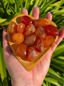 Carnelian Tumbled Stone Medium