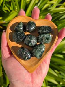 Tumbled Stones: Seraphinite Tumbled Stone