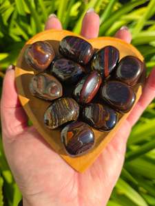 Tumbled Stones: Tigers Iron Tumbled Stone