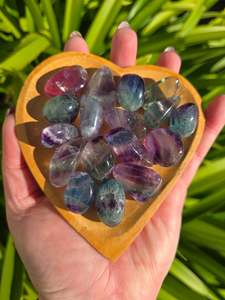 Rainbow Fluorite Tumbled Stone Small