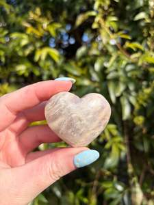 Hearts: Mixed Moonstone Heart B