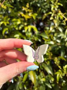 Carved Shapes Animals: Kammererite 3D Medium Butterfly A