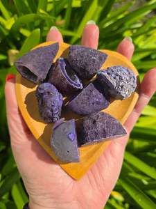 Geode Caves: Purple Agate Geode Cave | Small
