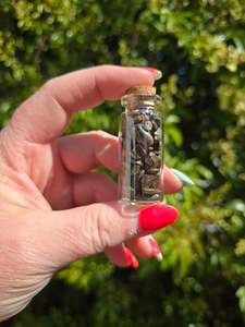 Chip Bottles: Bronzite Crystal Chip Bottle