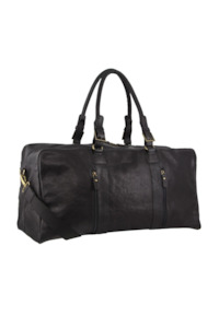 Weekender: Rustic Leather Weekender