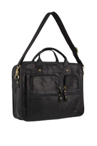 Business Cases: Rustic Leather Computer Bag