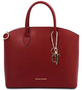 Handbags: TL Keyluck Leather Tote