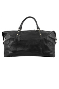 Carry On Luggage: Rustic Leather Business/Overnight Bag