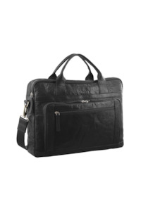 Business Cases: Rustic Leather Laptop Business Bag