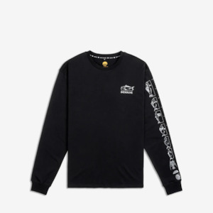 Tees, Polos & Hoodies: Desolve Measure Up Long Sleeve Tee Black