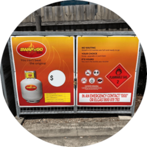 SWAP'n'GO Gas Bottle with NO Swap