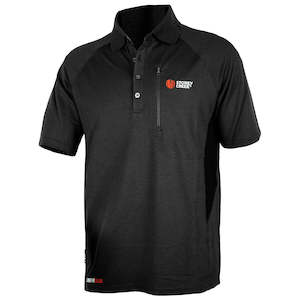 Stoney Creek Q-Wick Dry Polo Black