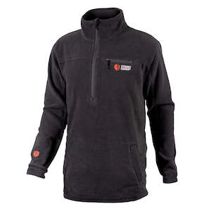 Fleece: Stoney Creek Quarter Zip Black Top