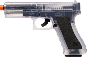 Firearms: KWC Glock Transparent Soft Air 6mm BB Air Pistol