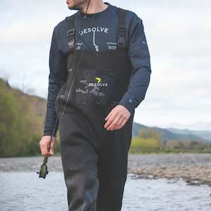 Waders 1: Desolve Flow Wader Black Short